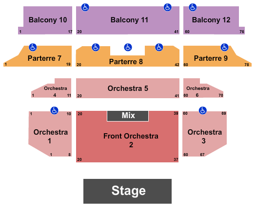 Venetian Theatre At the Venetian Hotel Collective Soul Seating Chart